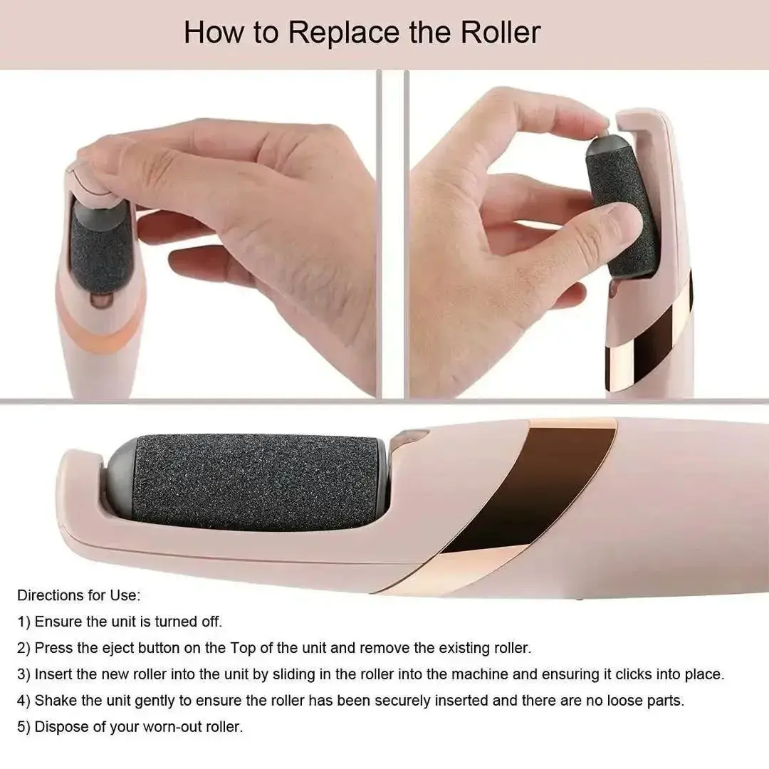 Electric Foot Exfoliator โ USB Rechargeable - Image 5