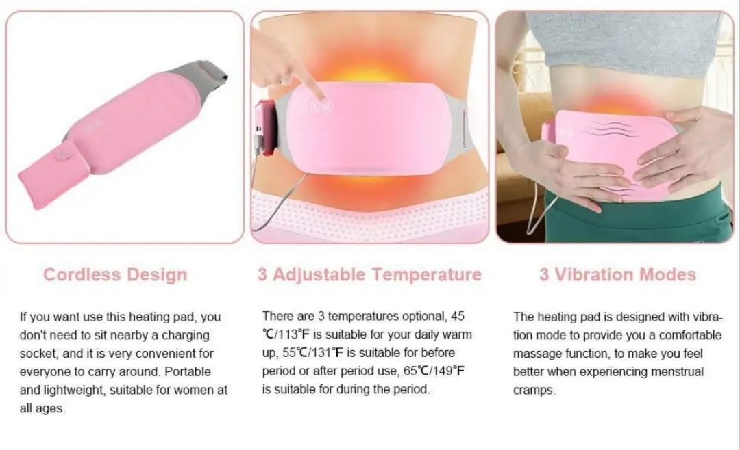 Electric Period Cramp Heating Belt - Image 4