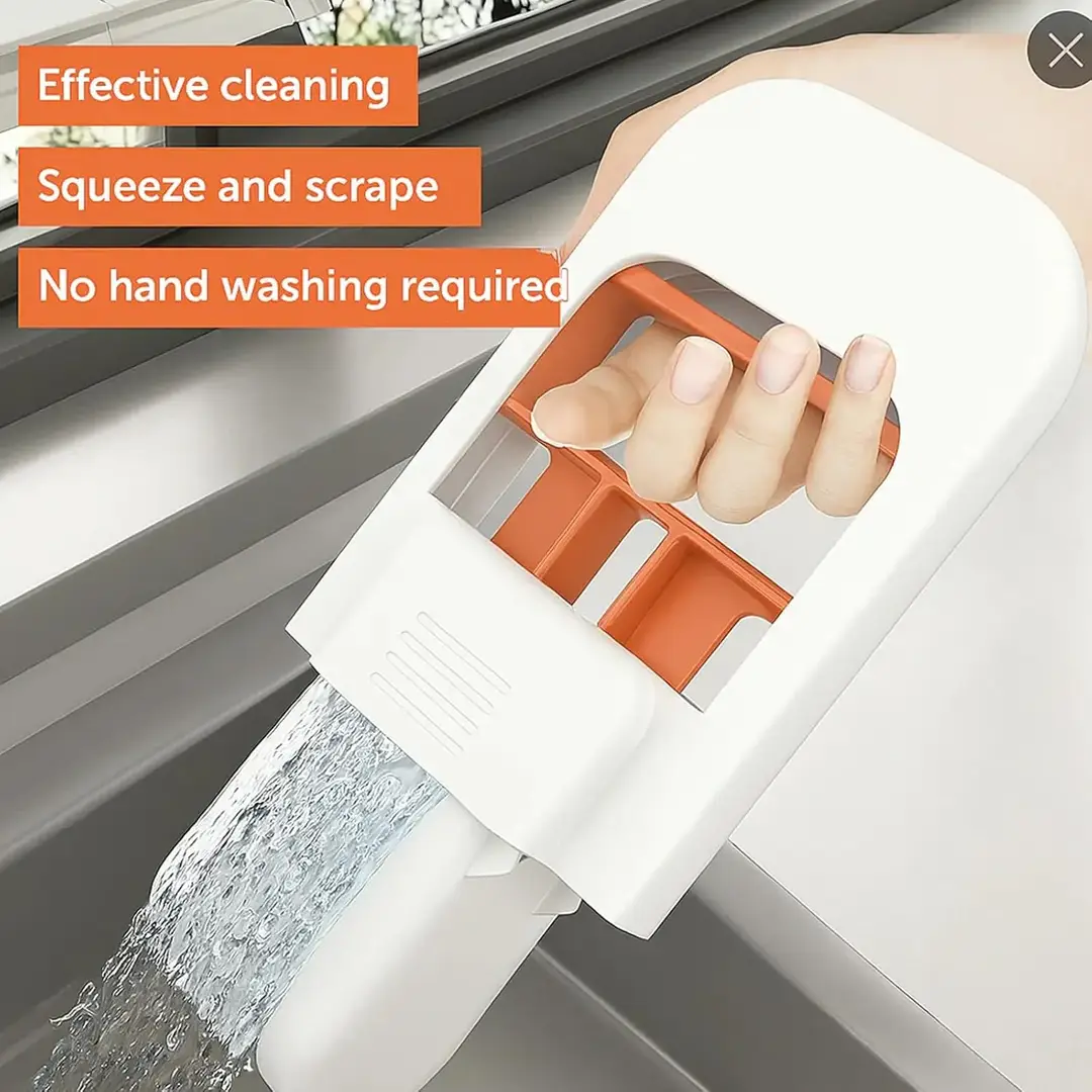 Mini Foldable Self-Squeeze Mop for Kitchen & Bathroom - Image 2