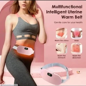Period Cramp Relief Belt – Electric Heating Pad with Massager