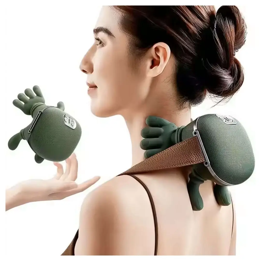 Portable Neck & Shoulder Massager with Heat - Image 3