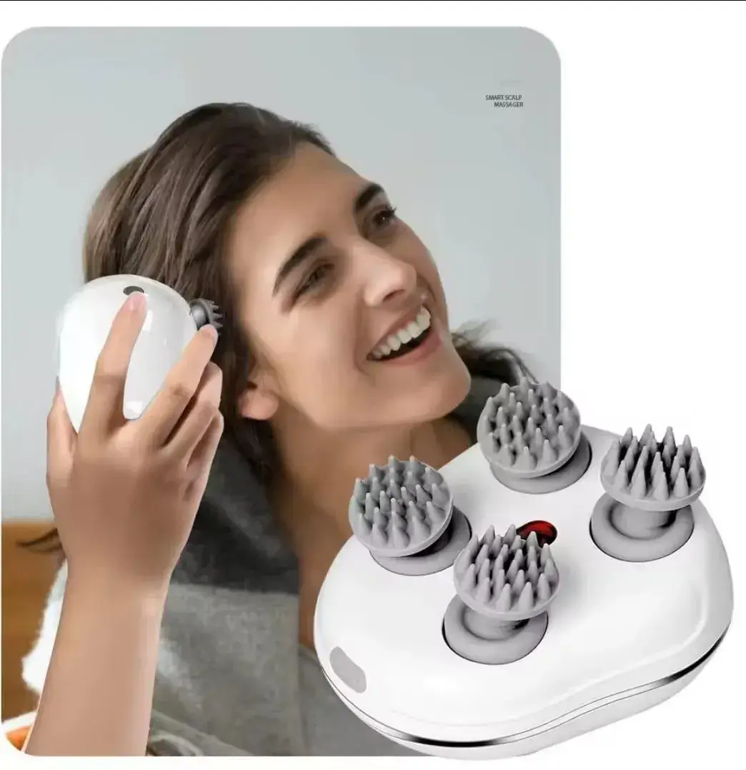 Rechargeable Mini Scalp Massager with Heat - Image 4